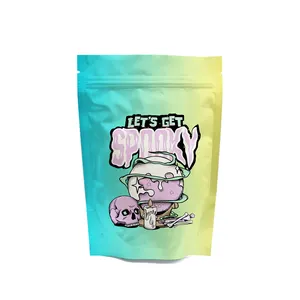 Wholesale Custom Logo Mushroom Choloclate Bar Cookie Candy 3.5g Baggies Edible Gummy Mylar Bags
