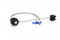 12-adriges robustes HMA-Feldoptik-Steckverbinder-Modul auf LC Singlemode Multimode EXPANDED BEAM CONNECTOR Glasfaser-Patchkabel