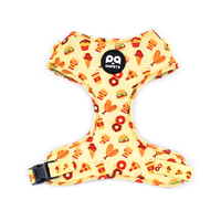 Harnais pour chien Teddy Walker personnalisable marron avec emballage gratuit de logo étanche et décoration d'écharpe Harnais de traction pour chien OEM