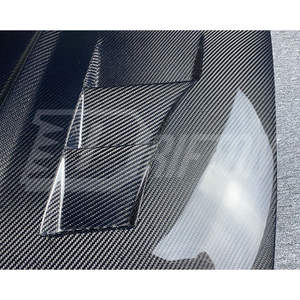 Para Nissan 370Z capó ventilado piezas de fibra de carbono - Product Image 5