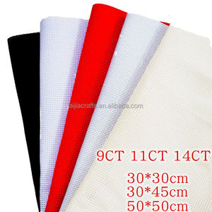 <span class=keywords><strong>Toile</strong></span> <span class=keywords><strong>Aida</strong></span> 14 points pour broderie au point de croix, grand tissu pour broderie, <span class=keywords><strong>toile</strong></span> pour point d'aiguille - Product Image 5