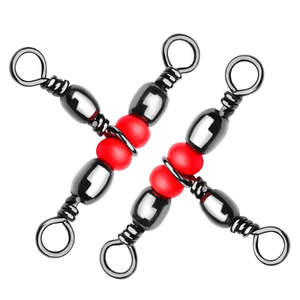 Accessoire TOPIND Bareel avec mousqueton pivotant, <span class=keywords><strong>triple</strong></span> ligne croisée, forme en T, pour connecteur de ligne, leurre, leader - Product Image 1