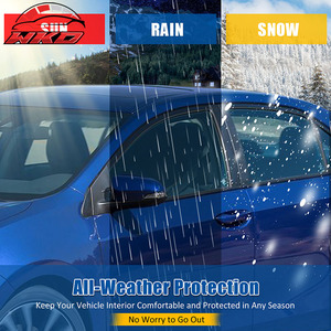 Déflecteurs de vitres latérales encastrés pour Toyota Corolla berline 14-19, pare-pluie, 4 pièces - Product Image 4