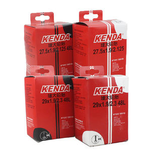 Chambre à air pour vélo de montagne Kenda 27,5 pouces, valve Schrader, caoutchouc butyle, pneu clincher pour le cyclisme tout-terrain - Product Image 2