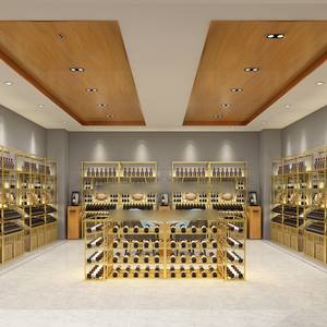 Exhibidor de Vino de Hierro Forjado Personalizado, Mueble para Vino Tinto y Blanco, Soporte de Almacenamiento Luminoso de Pie para Uso en Tabernas - Product Image 2