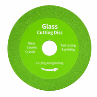 Disque de coupe et de meulage diamanté brasé sous vide 115mm 125mm pour meuleuse d'angle