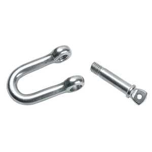 Grilletes Tipo D Kyuuji Hiro de 9T, Acero al Carbono, Métricos, con Pasador de Rosca Extraíble, Ganchos de Elevación y Aparejos Marinos - Product Image 2