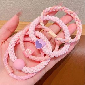 5 Cute Korean-Style <strong>Hair</strong> Ties for <strong>Girls</strong> Sweet Ponytail <strong>Hair</strong> <strong>Accessories</strong> Good-Looking <strong>Hair</strong> Rope Set for Little <strong>Girls</strong> - Product Image 5