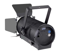 Produit phare : Lumière Fresnel LED RGBW 350W avec zoom et contrôle DMX512, IRC élevé pour cinéma, scène, studio, bar, mariage