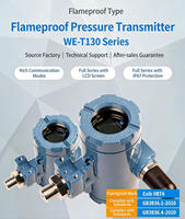 Solutions IoT, capteurs, logiciel, dispositif, capteur de pression haute pression antidéflagrant ExibIIBT4 0~1,6 MPa, ±0,5% FS, manomètre numérique