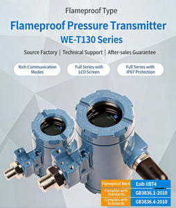 IOT 솔루션 센서 장치 소프트웨어 방폭 ExibIIBT4 0~1.6MPa 고압 센서 ±0.5% FS 디지털 압력계 - Product Image 2