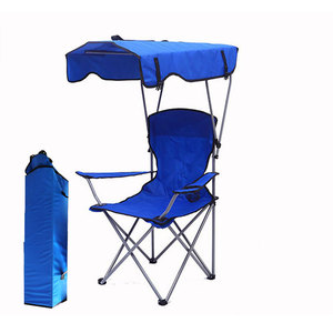 Logotipo personalizado portátil sombrilla plegable sillas de <span class=keywords><strong>playa</strong></span> al aire libre jardín Picnic ligero Camping pesca silla con dosel - Product Image 5