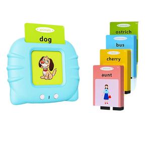 Aangepaste Educatieve Kinderen Hoorbaar Praten Flash Kaarten Lezer Leren Speelgoed Praten Flashcards - Product Image 3