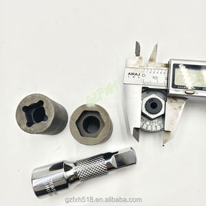 Outil de réparation et de démontage pour crémaillère de direction, bloc de pression pour arbre de direction de grande taille, embout supérieur, réglage, bouchon à vis en aluminium, douille, outil interne 6 côtés 17 - Product Image 3