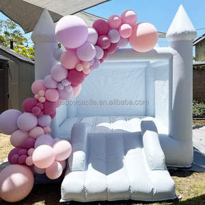 Trẻ em mùa hè vui vẻ đồ chơi <span class=keywords><strong>Inflatable</strong></span> bóng trắng trượt nước nhà bị trả lại với bóng Pit <span class=keywords><strong>Inflatable</strong></span> nhảy lâu đài sân sau vui vẻ - Product Image 4