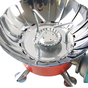 Réchaud à gaz pliable en acier inoxydable mini portable super léger, <span class=keywords><strong>propane</strong></span> <span class=keywords><strong>butane</strong></span>, accessoire de cuisson en plein air, camping - Product Image 5