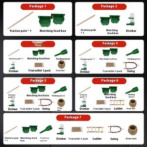 กรงนกโลหะพกพาได้น้ำหนัก5กก. สำหรับนกนกคลาสสิกทรงสี่เหลี่ยมความจุขนาดใหญ่เป็นมิตรกับสิ่งแวดล้อม - Product Image 3