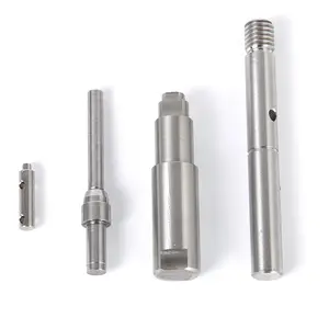 Precision CNC lathe centering machining stainless steel rotary shaft hollow motor shaft turning pin CNC parts