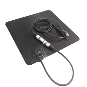 แผ่นทำความร้อนซิลิโคนแบบพับได้ 12V DC สำหรับกระเป๋าส่งอาหาร แผ่นทำความร้อนพิซซ่า สำหรับอุ่นอาหาร - Product Image 2