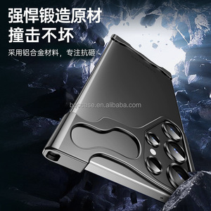 Custodia per telefono cellulare eterosessuale placcato in metallo nudo per samsung 23 ultra senza lunetta con angolo opposto copertura cuscino S25 - Product Image 5