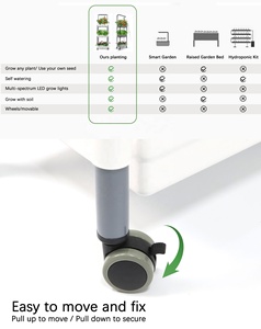 Thông Minh Rau Phát Triển Nhà Máy Nhà Phát Triển Hộp Dọc Nhựa Phát Triển Giá Khay Trong Nhà Phát Triển Vườn Hệ Thống - Product Image 5