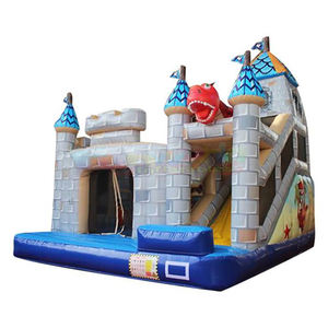 Ticari sıçrama ev açık yürümeye başlayan şişme oyun parkı şatosu combo fedai çocuklar hava slayt ile - Product Image 1