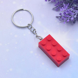 Brick Toy Keyring Pendant Building Block <b>Keychain</b> Promotional Custom Print Gift 2x4 Block Toys Kids Children - Product Image 3