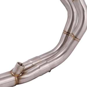 Sistema de escape de acero inoxidable para motocicleta, tubo de escape de enlace medio para CB 500 F CB 500X500 R 2013-2019 <span class=keywords><strong>CB500</strong></span> F FJ - Product Image 4