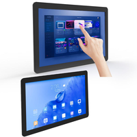 Monitor de Pantalla Táctil de Marco Abierto de Metal de Alta Calidad con USB Inteligente, LCD Capacitivo, de 10.1, 12, 15, 21.5, 27 y 32 Pulgadas para Montaje en Pared