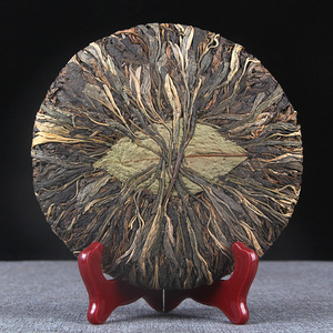 공장에서 직접 공급하는 린캉 순수 푸얼차 케이크, 대설산산, 무발효 최상급 357그램 바지차 - Product Image 4