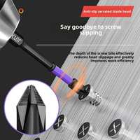 Tournevis Phillips Professionnel Industriel Réglable en Acier Inoxydable Haute Dureté Magnétique Antidérapant – Lot de 9