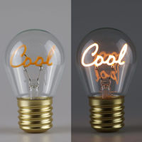 Lampe de nuit LED portable Boyid à capteur de contrôle USB Type-C, lumière blanc chaud, culot E27, corps en verre, ampoule rechargeable pour les fêtes