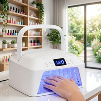 Lampe à ongles UV LED SNRQI 80W, sécheuse à gel professionnelle haute puissance pour un séchage rapide, outils de manucure de salon, équipements pour ongles L3