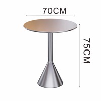 Table basse ronde de style industriel avec rangement intégré, banc de rangement, mobilier pour espace d'attente intérieur/extérieur