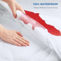 Wasserdichter Matratzen schoner mit Deep Pocket Stretch able Machine Washable
