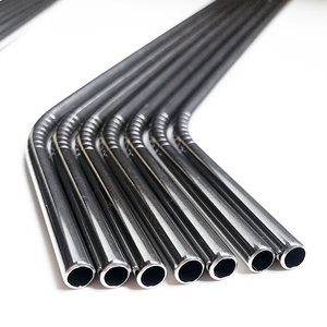 Ống Hút Bằng Thép Không Gỉ Chất Lượng Cao Bộ Ống Hút Kim Loại Có Thể Tái Sử Dụng Kèm Bàn Chải - Product Image 3