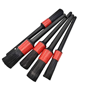 Hot Sell 5pcs Ultra Soft PP Material <strong>Car</strong> <strong>Wash</strong> <strong>Brush</strong> Set Flexible Wheel <strong>Brushes</strong> <strong>for</strong> Detailing Convenient Cleaning Tool - Product Image 1