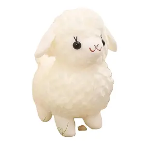 卡哇伊可爱毛绒动物毛绒玩具羊肉毛绒玩具促销可爱毛绒吃羊儿童礼品