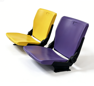 Asientos <span class=keywords><strong>de</strong></span> Plástico para Gradas HDPE, Moldeados por Soplado, Silla <span class=keywords><strong>Plegable</strong></span> VIP para Estadio CS-QJ01-P - Product Image 6