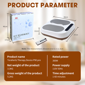 เครื่องนวดเท้า P90 2 in 1 ทำจากสแตนเลสและพลาสติก ABS พร้อมระบบทำความร้อนเพื่อการดูแลส่วนบุคคลอย่างสะดวกสบาย - Product Image 3