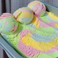 Poudre de crème glacée dure pour usage domestique et commercial, base de poudre pour gelato et boules de crème glacée DIY, plusieurs saveurs disponibles, support OEM