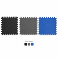 Anpassbare EVA-Puzzle-Gymnastikmatte 15mm Dick Ungiftige Ineinandergreifende Schaumstoff-Bodenmatte für Yoga- und Fitness-Studios