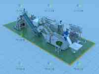 Complete natuurlijke sap productielijn, fruit sap productielijn, sapcentrifuge productielijn, verwerkingsmachine