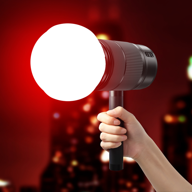 Professional MINI 60W LED COB Video Light 2500K-6500K Color Temp Foldable Design 10000mAh Battery CRI 95+ Portable Lighting
