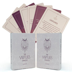 ราคาโรงงาน ไพ่ทาโรต์พิมพ์ลายตามสั่ง ไพ่ทำนายดวงชะตาส่วนบุคคล ทนทานและเป็นมิตรกับสิ่งแวดล้อม พร้อมคู่มือ ขายส่ง - Product Image 3