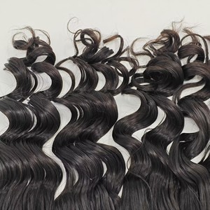 Tóc nối Hàn Quốc bán chạy nhất, siêu tự nhiên, 100% tóc người nguyên chất, xử lý kỹ, kiểu xoăn, đường nối mảnh như lông vũ - Product Image 6