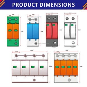 <span class=keywords><strong>Dc</strong></span> 500V 600V 800V 1000V 1500V <span class=keywords><strong>DC</strong></span> Surge diverter SPD 3P T2 năng lượng mặt trời hệ thống arrestor cho <span class=keywords><strong>DC</strong></span> SPD - Product Image 3