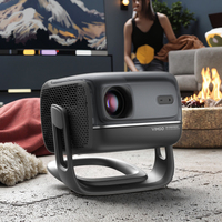 Projecteur portable ultra mini N3 avec mise au point automatique, projecteur intelligent Android 1080p pour cinéma maison