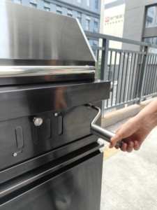 Extra Large Stainless Steel 304 Courtyard Charcoal BBQ for Parties DY-C003A-B Outdoor Kitchen - Product Image 6