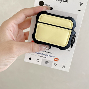 Nouvel arrivage North Logo Puffer Housse de protection en <span class=keywords><strong>mousse</strong></span> pour <span class=keywords><strong>AirPods</strong></span> 4 <span class=keywords><strong>Pro</strong></span> 1/2 Gen Durable TPU Down Jacket Cases - Product Image 4